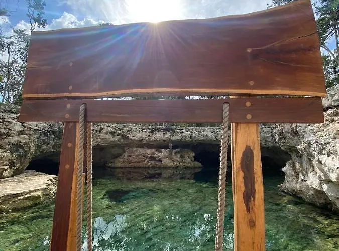 Room In The Jungle + Private Natural Cenote Tulum
